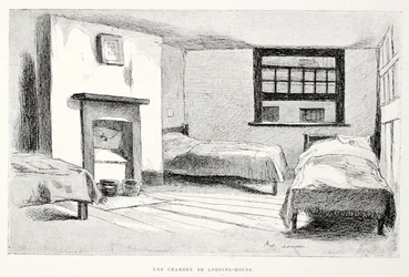 Une Chambre de lodging-house, Illustration aus 